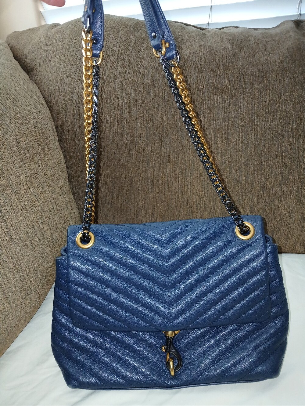 Rebecca Minkoff Edie Navy Purse